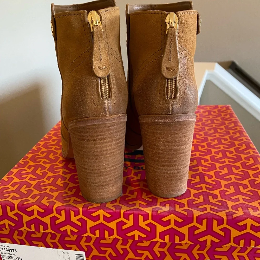 Tory Burch Leena booties/boots - Suede - Size 6 - Picture 4 of 6